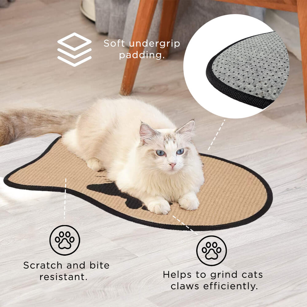 Cat Toys Kit: Scratch Mat and Toys
