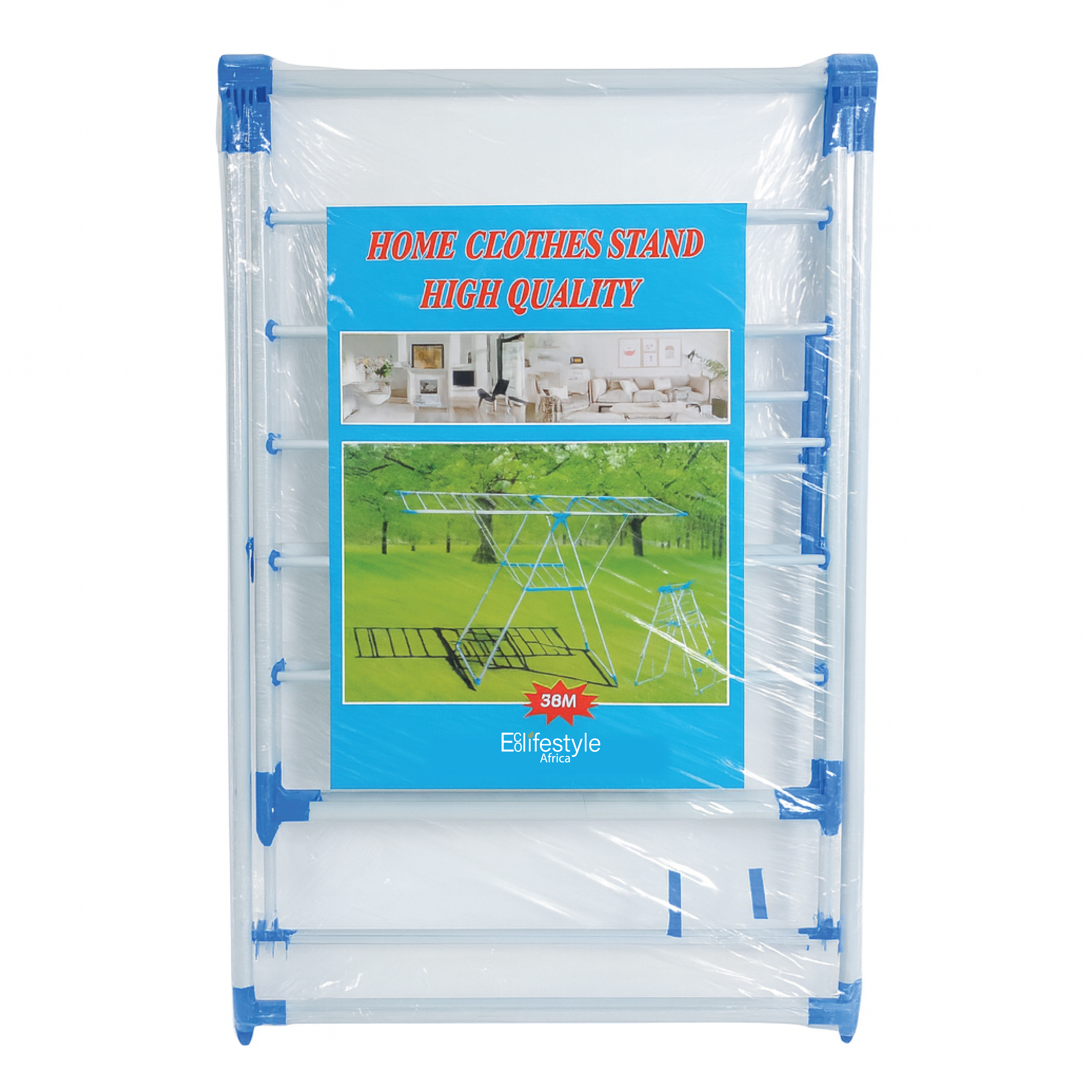 Standing Clothes Drying Rack – 1.65 Meter Foldable Design