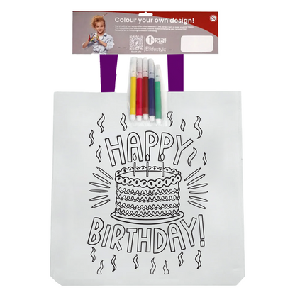 KCT-01 - Kids Colouring Reusable Non-Woven Bag | 50GSM, 8L
