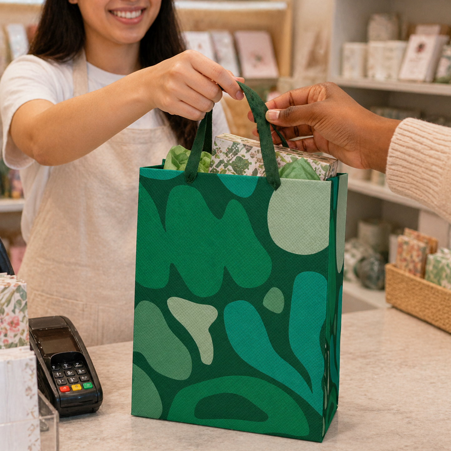 HIM01 - Guys Reusable Laminated Gifting Bag | 70GSM, 5L