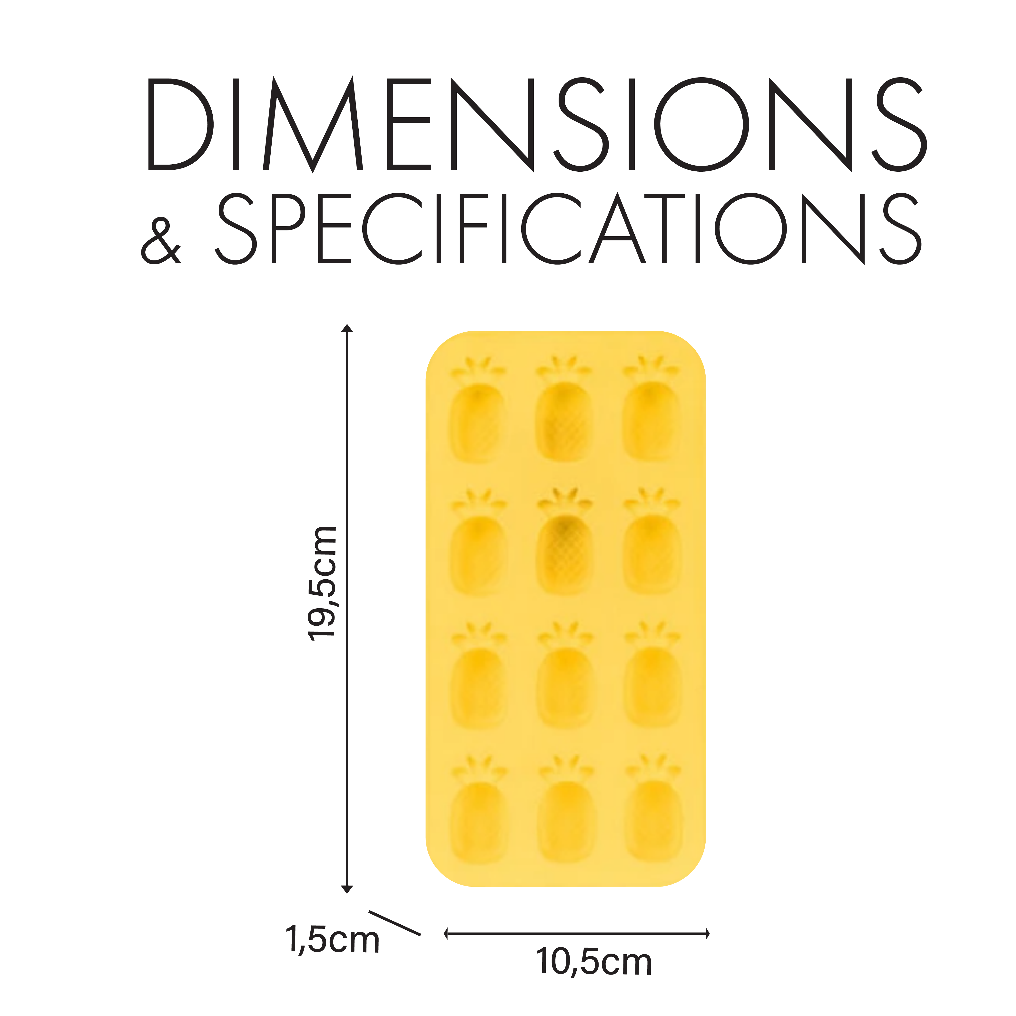 Ice Cube Mould Tray - Silicone - In Assorted Designs
