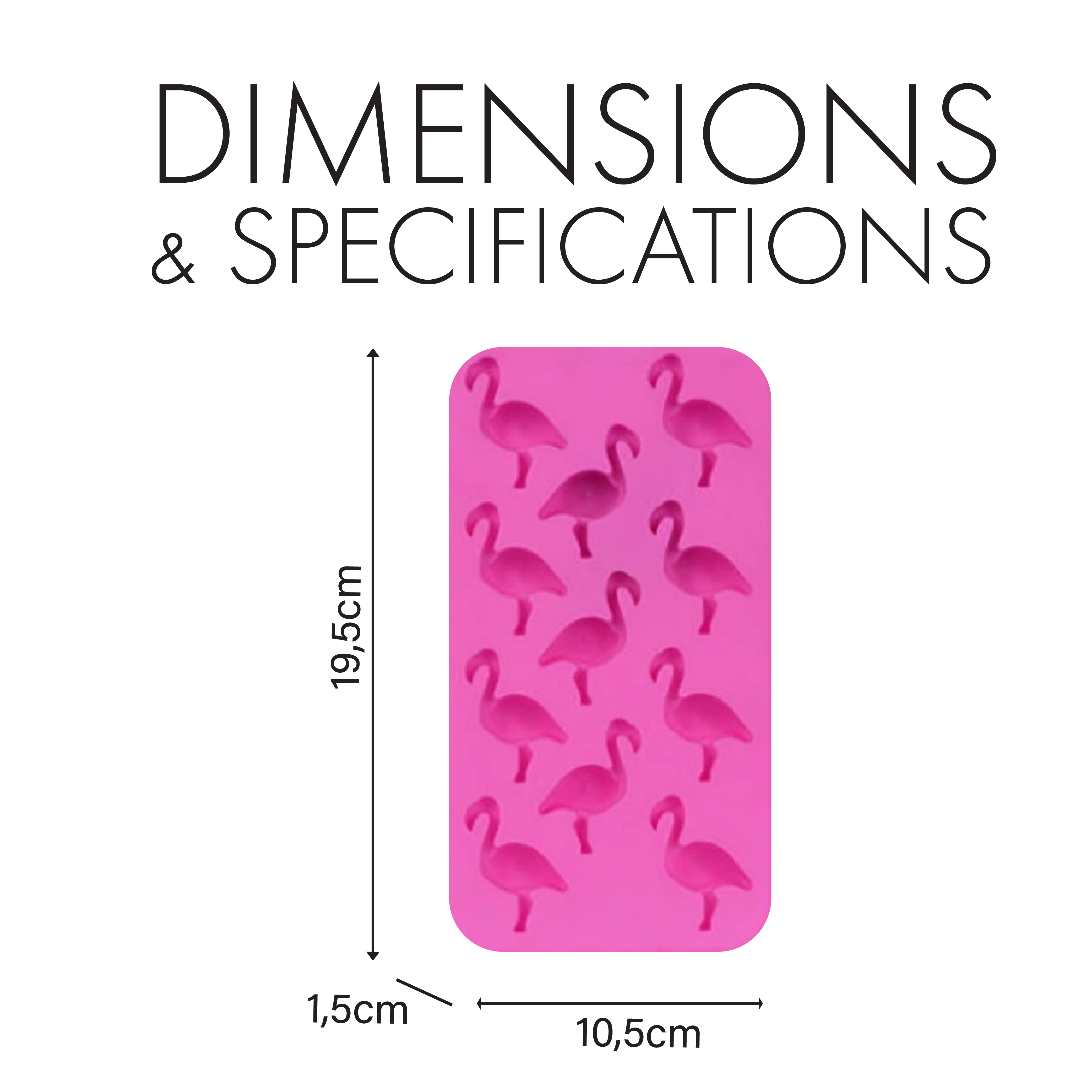 Ice Cube Mould Tray - Silicone - In Assorted Designs