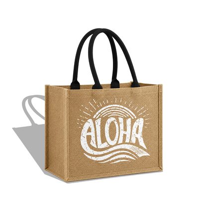 JUTE01-ILC - Reusable Jute Tote Bag | 300GSM, 18L
