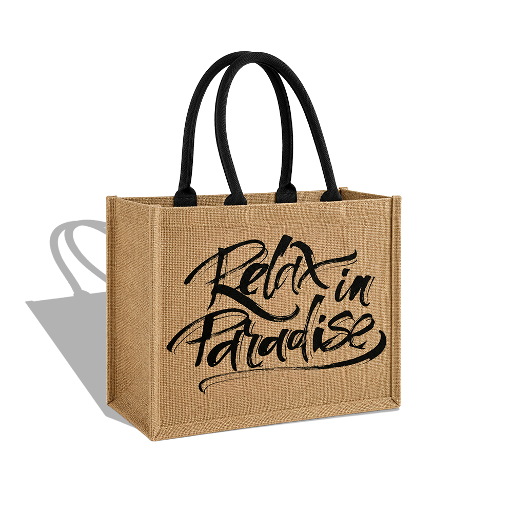 JUTE01-ILC - Reusable Jute Tote Bag | 300GSM, 18L