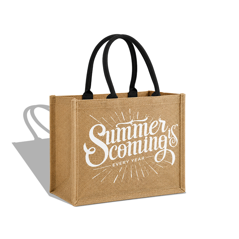 JUTE01-ILC - Reusable Jute Tote Bag | 300GSM, 18L