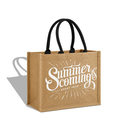 JUTE01-ILC - Reusable Jute Tote Bag | 300GSM, 18L