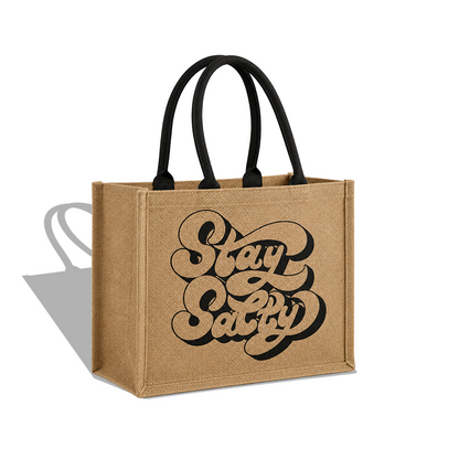 JUTE01-ILC - Reusable Jute Tote Bag | 300GSM, 18L