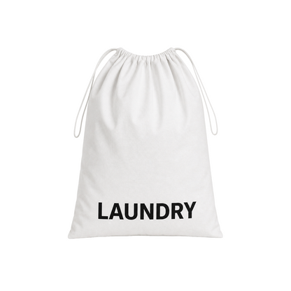 Hotel Laundry Bag - Black & White | 80GSM, 4L