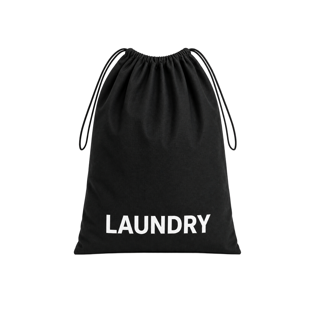 Hotel Laundry Bag - Black & White | 80GSM, 4L