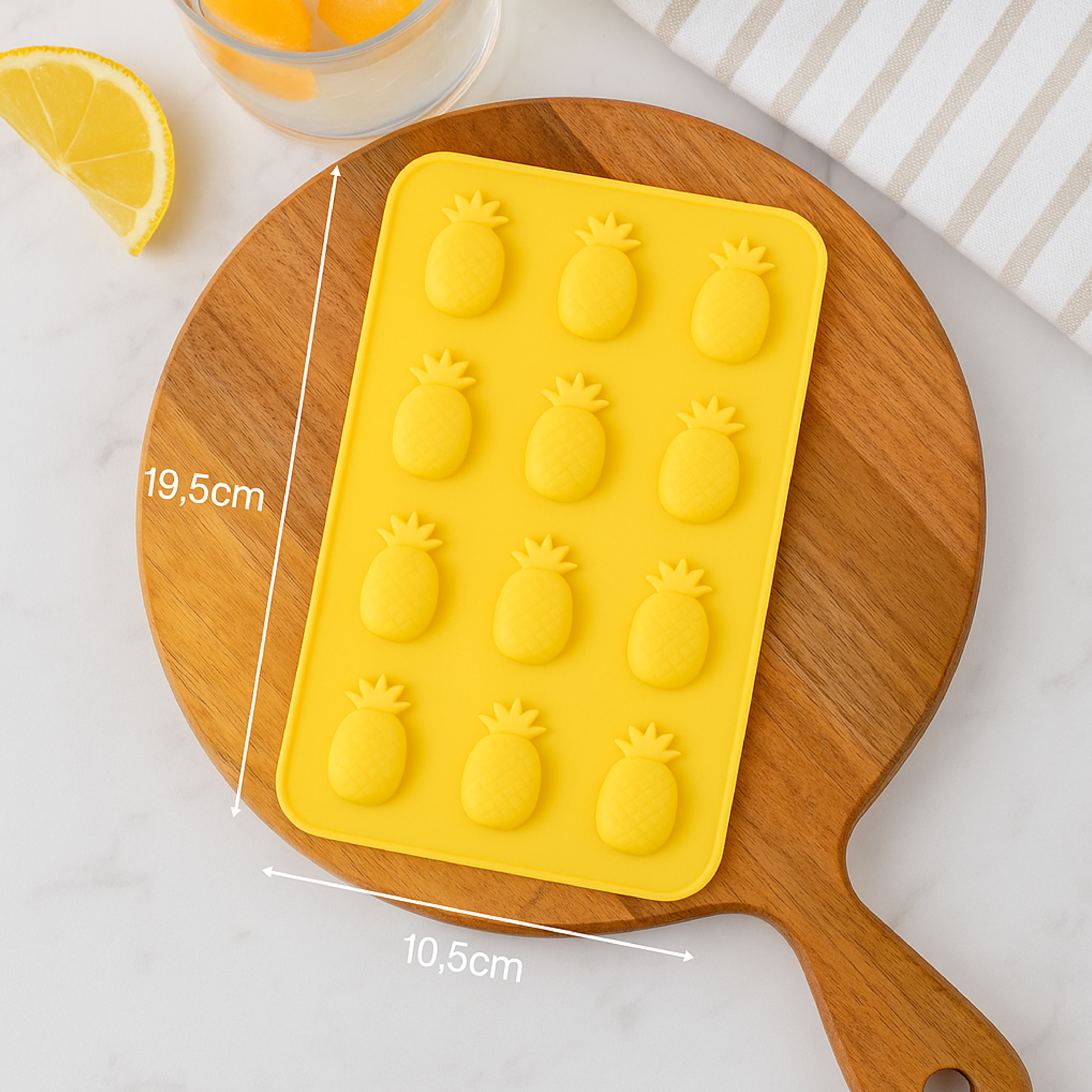 Ice Cube Mould Tray - Silicone - In Assorted Designs
