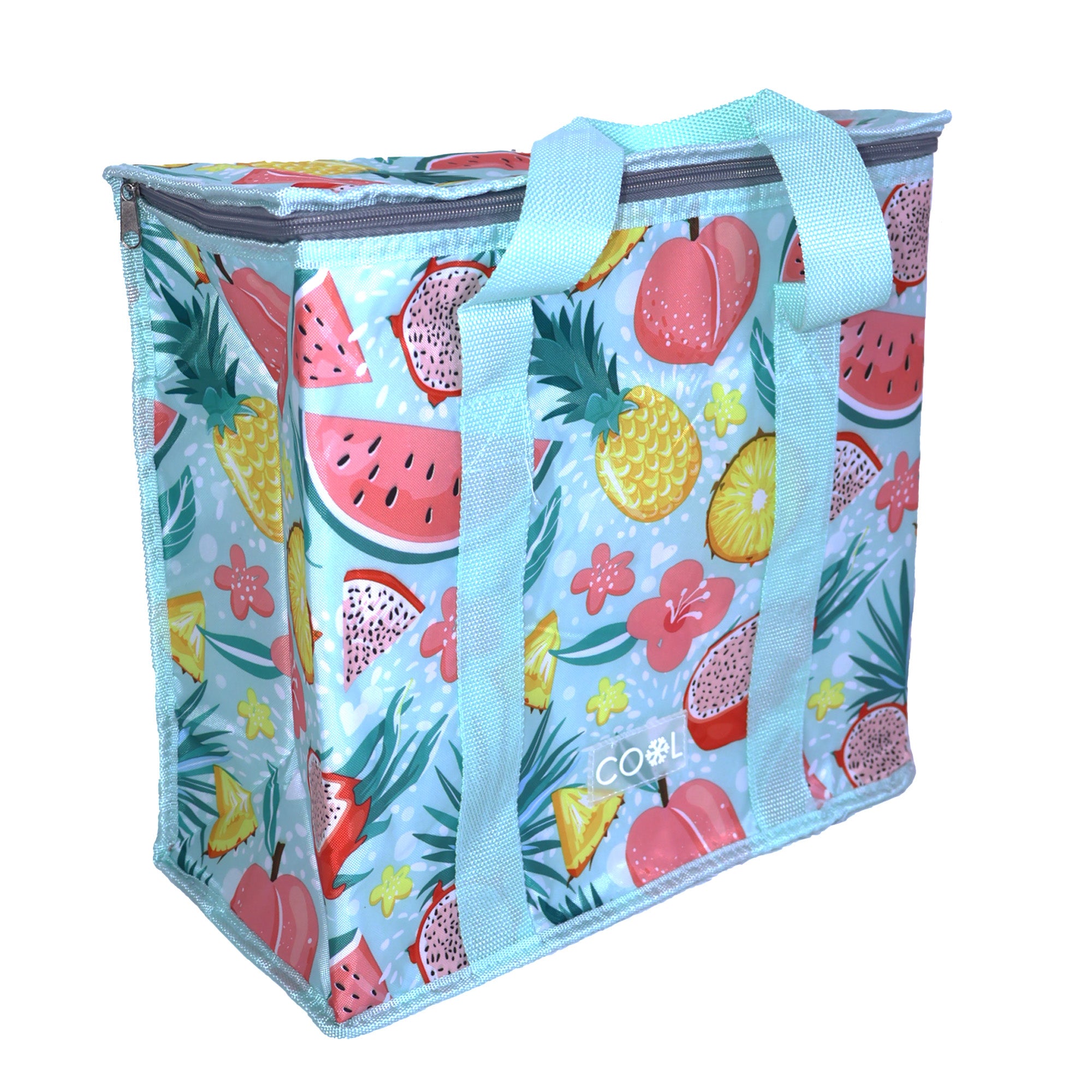Cooler Bag Insulated with Handles - 16 Litres - Tropical Fruits Design