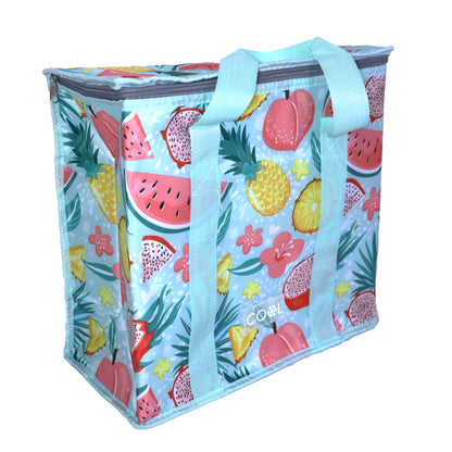 Cooler Bag Insulated with Handles - 16 Litres - Tropical Fruits Design