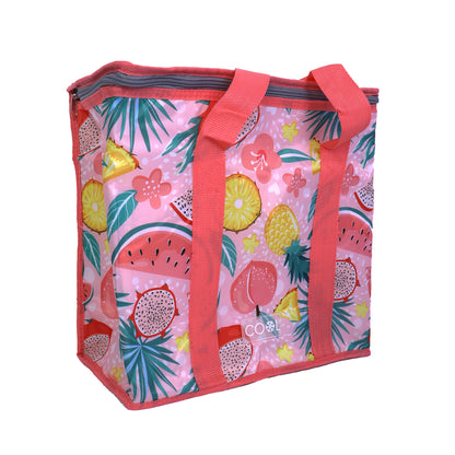 Cooler Bag Insulated with Handles - 16 Litres - Tropical Fruits Design