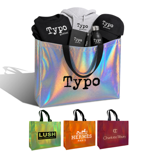 METB47 - L Assorted Reusable Laminated Metallic Gift Bag | 80GSM, 17L
