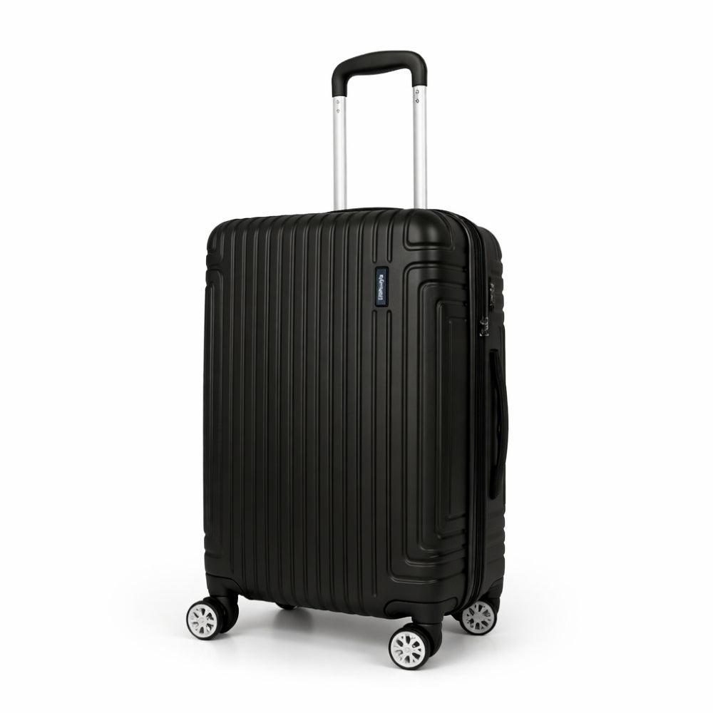 Madrid 2-Piece Hardshell Luggage Set (55cm & 75cm) – Matte Black