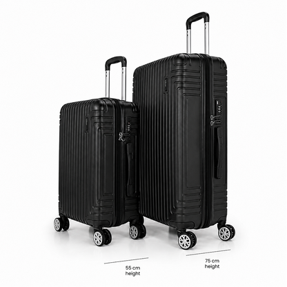 Madrid 2-Piece Hardshell Luggage Set (55cm & 75cm)