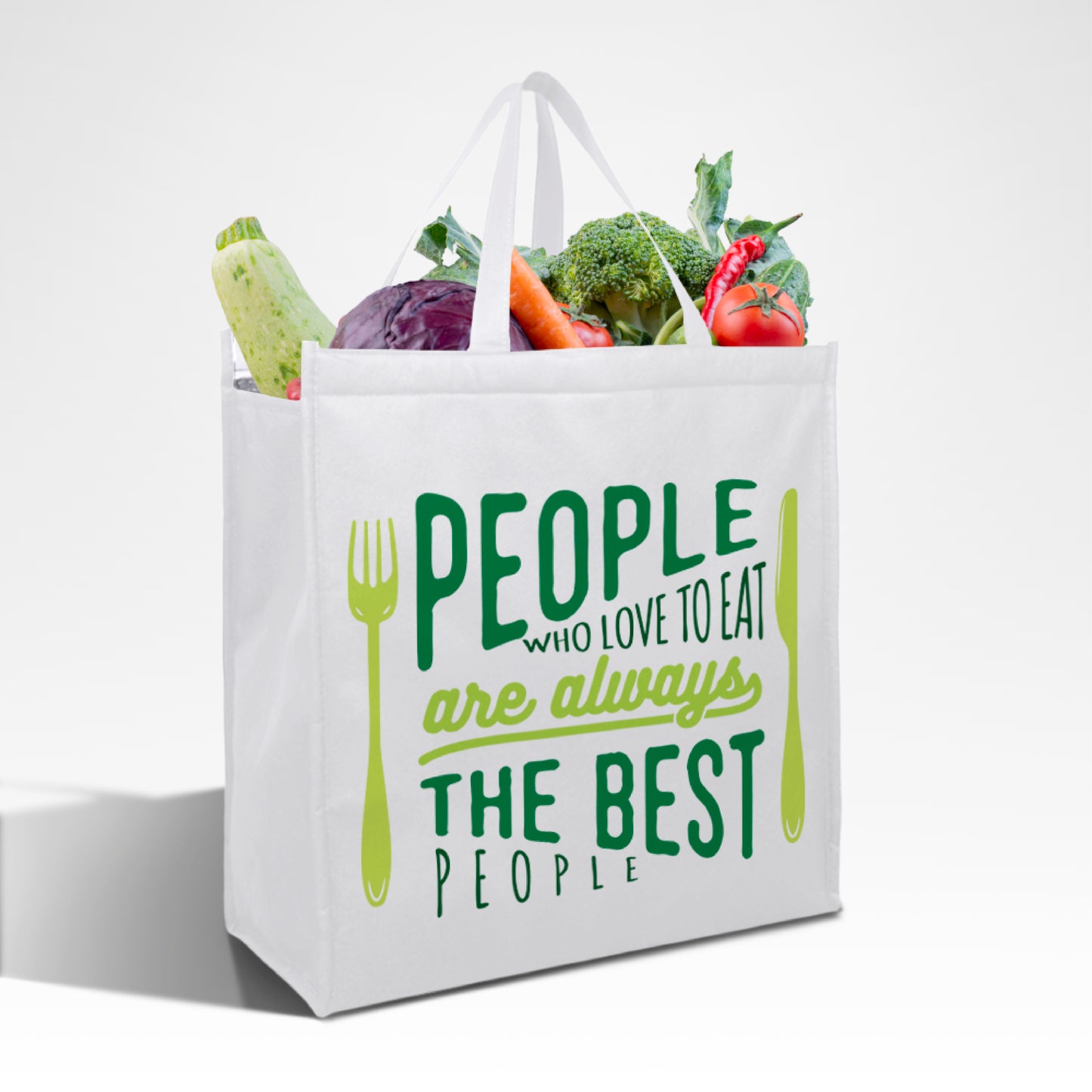 NWCO-1 - Plain Reusable Non-Woven Cooler Shopping Bag | 70GSM, 29L