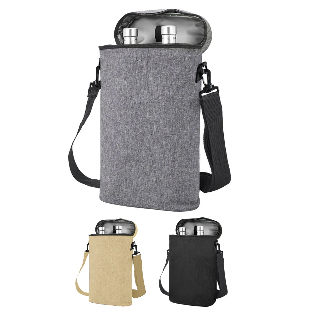PX151 - Insulated Dual Wine Cooler Carrier | 1.5L, 300D