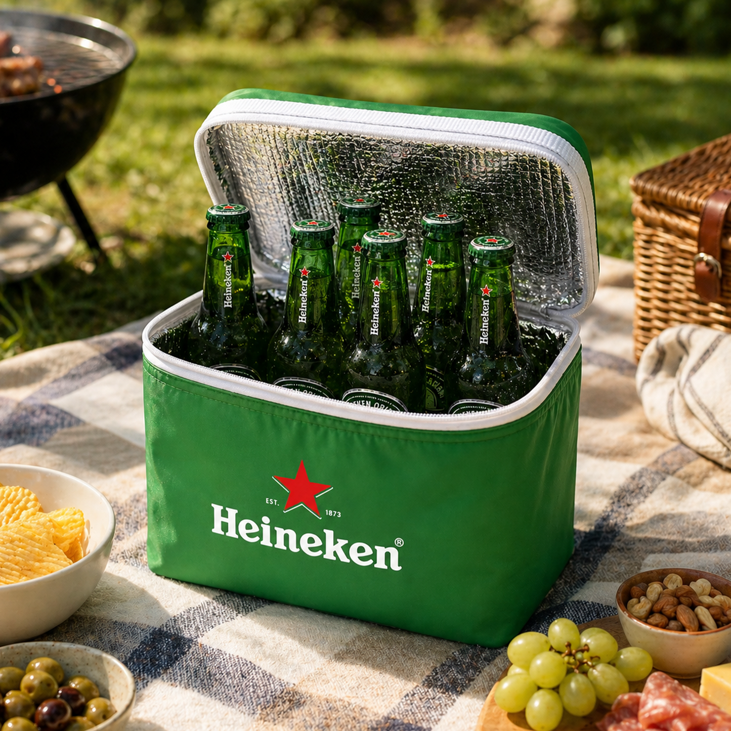 PX23 - Reusable 6-Pack Cooler Bag | 210D, 6L