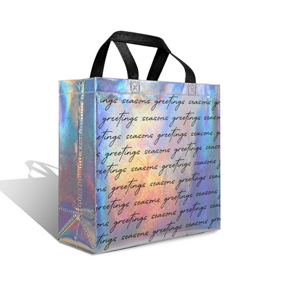 SEASON01-M - Seasonal Reusable Laminated Gifting Bag | 70GSM, 9L