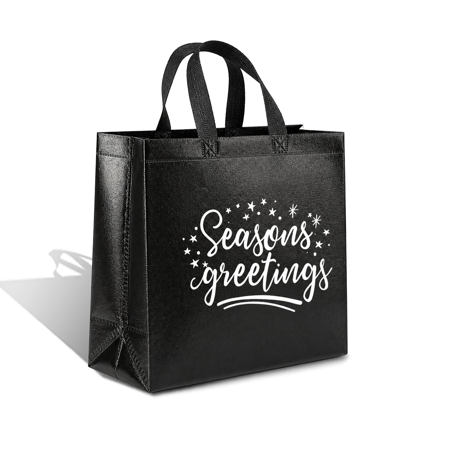 SEASON01-M - Seasonal Reusable Laminated Gifting Bag | 70GSM, 9L