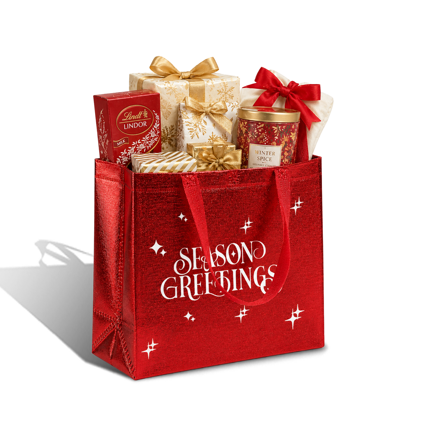 SEASON01-S- Seasonal Reusable Laminated Gifting Bag | 70GSM, 5L