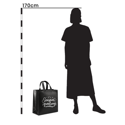 SEASON01-S- Seasonal Reusable Laminated Gifting Bag | 70GSM, 5L