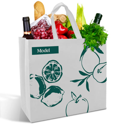 SHOP39 - Medium Reusable Non-Woven Shopping Bag | 70GSM, 18L