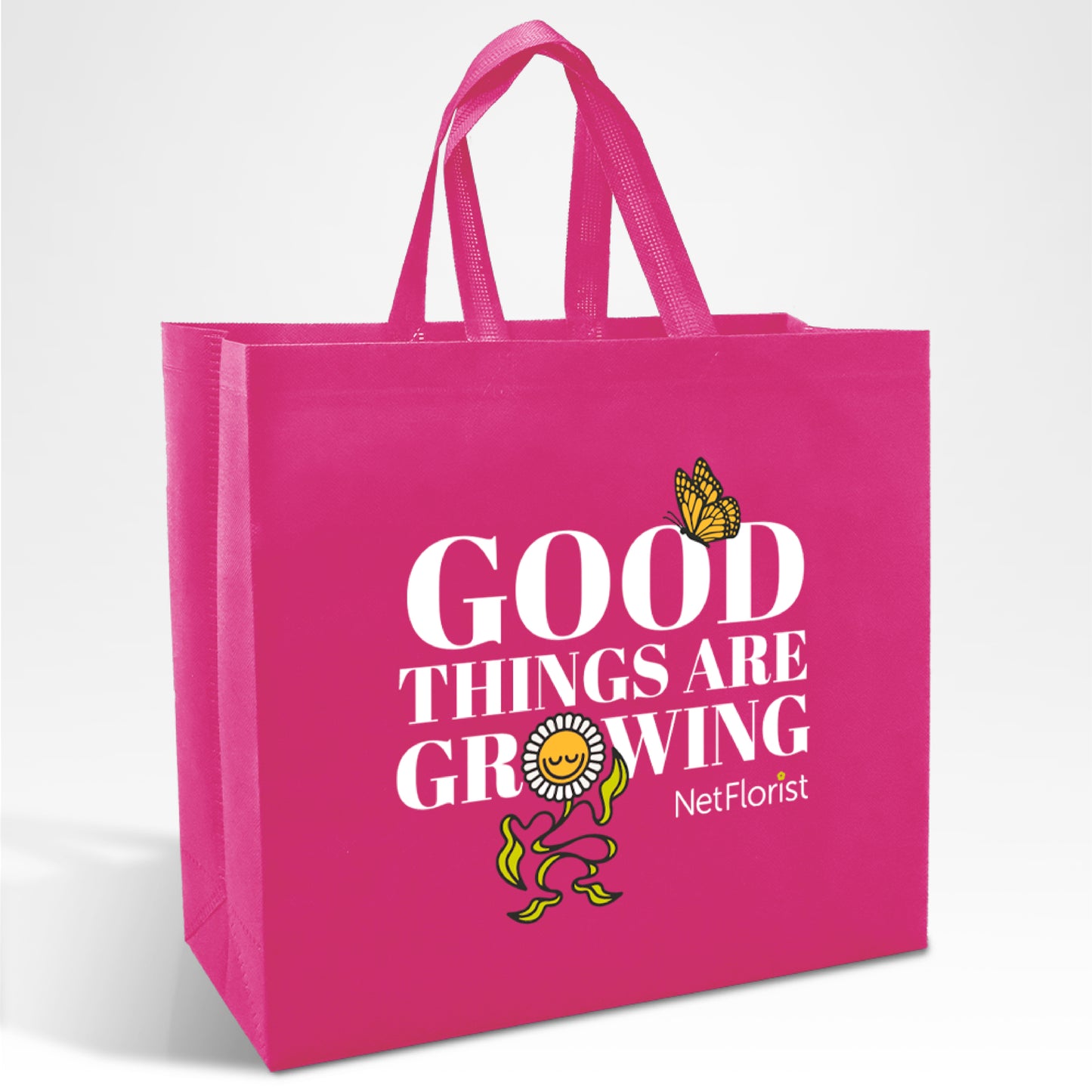 SHOP39 - Medium Reusable Non-Woven Shopping Bag | 70GSM, 18L