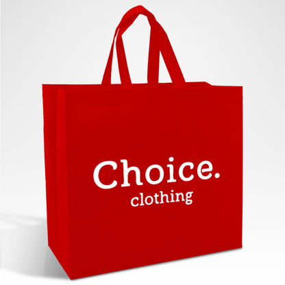 SHOP39 - Medium Reusable Non-Woven Shopping Bag | 70GSM, 18L