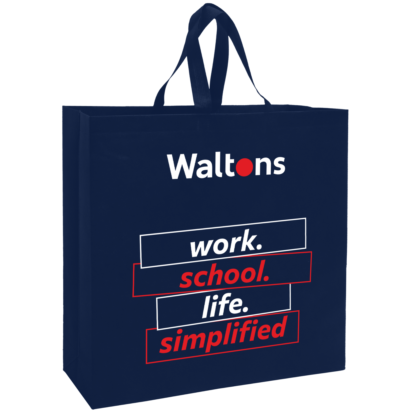 SHOP39 - Medium Reusable Non-Woven Shopping Bag | 70GSM, 18L