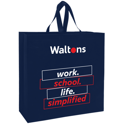SHOP39 - Medium Reusable Non-Woven Shopping Bag | 70GSM, 18L