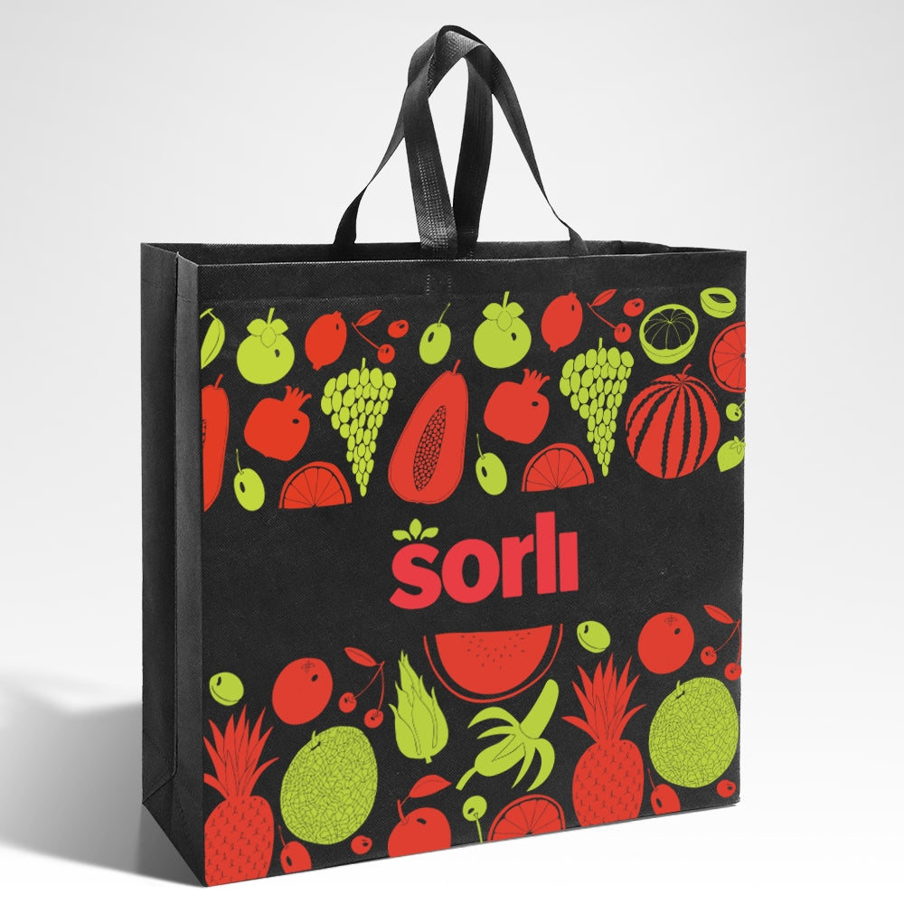 SHOP39 - Medium Reusable Non-Woven Shopping Bag | 70GSM, 18L