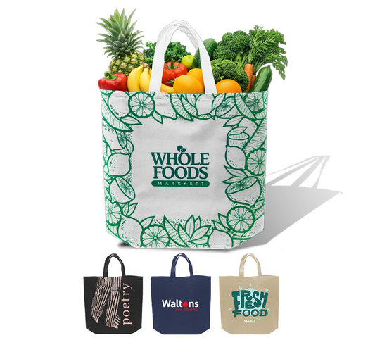 SHOP40 - Large Reusable Non-Woven Shopping Bag | 70GSM, 29L
