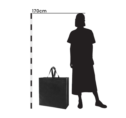 SHOP48 - XL Reusable Non-Woven Shopping Bag | 70GSM, 30L