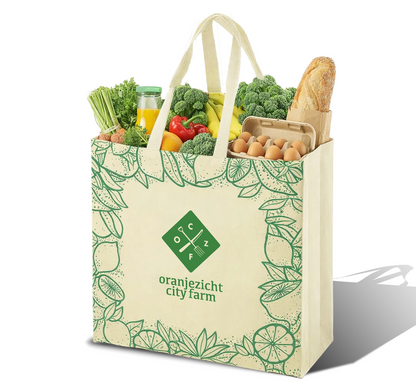 SHOP48 - XL Reusable Non-Woven Shopping Bag | 70GSM, 30L
