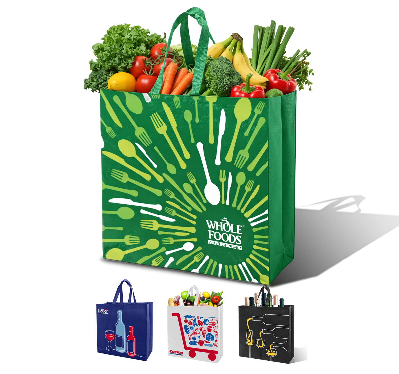 SHOP48 XL Reusable Non-Woven Shopping Bag