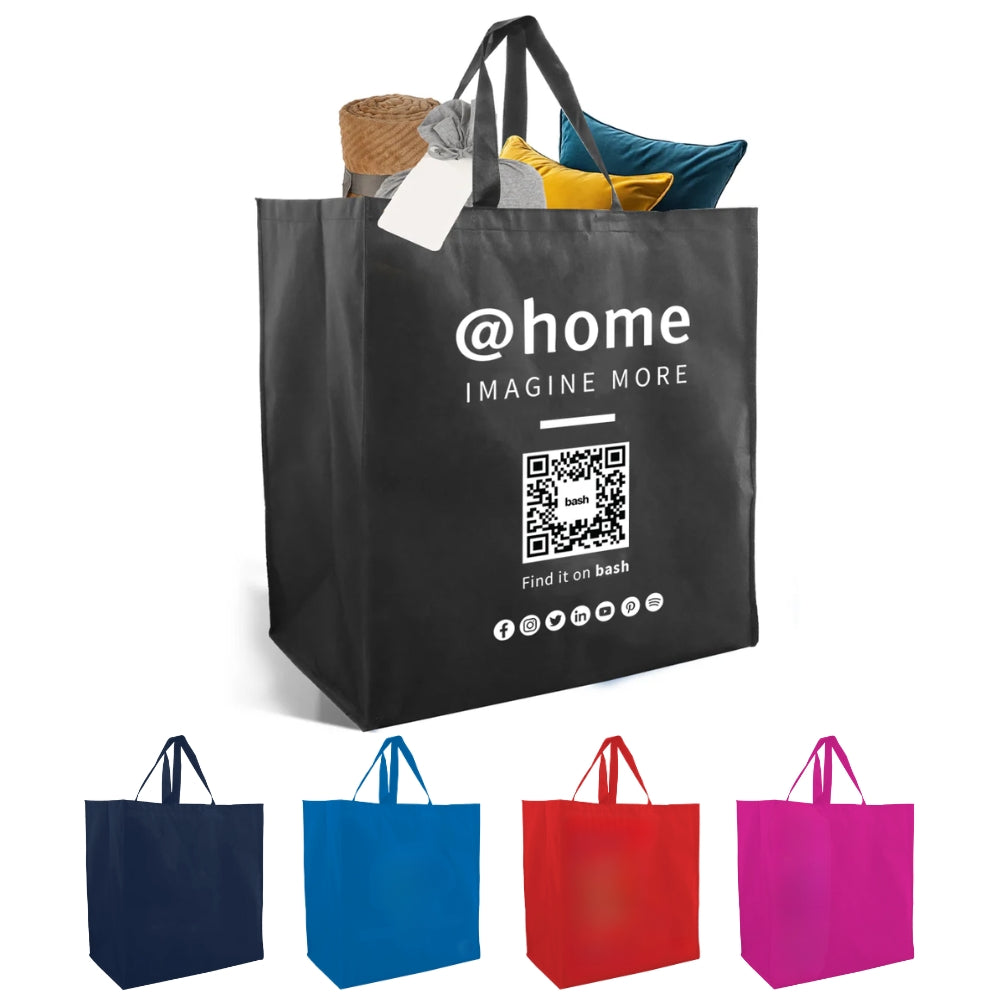 SHOP55 - XXL Reusable Non-Woven Shopping Bag | 70GSM, 76L