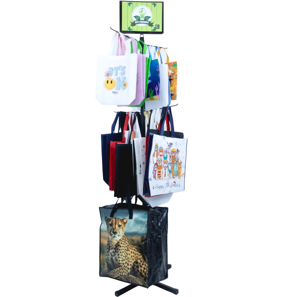 SHOP40_S - Large Reusable Non-Woven Shopping Bag | 70GSM, 29L