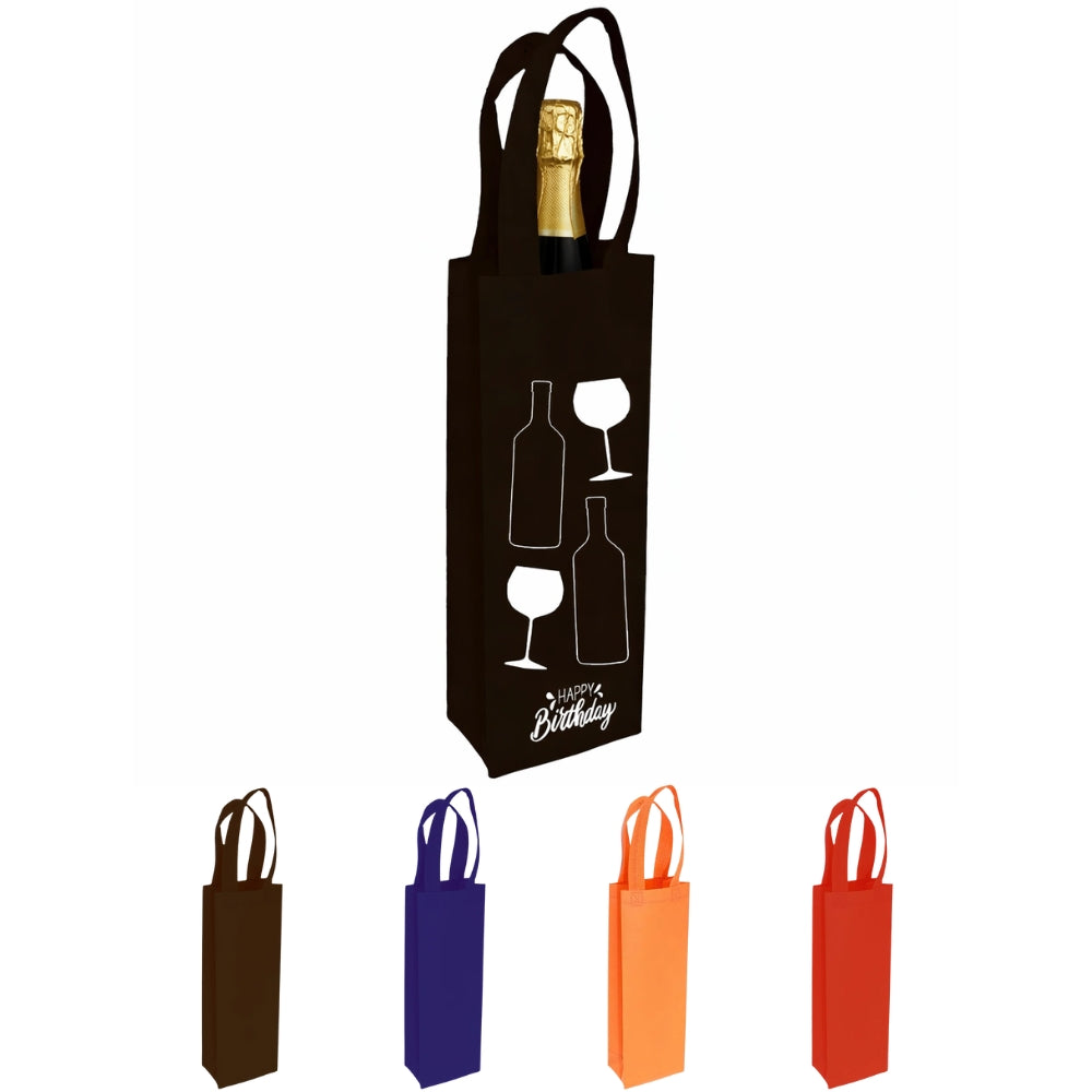 WC01 - Reusable Non-Woven Wine Bottle Bag | 3.5L