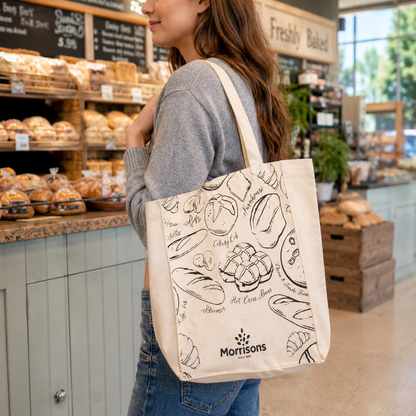 CAN06 - Reusable Cotton Tote Bag | 130GSM, 15L