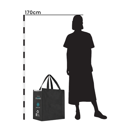 NWCO-1 - Plain Reusable Non-Woven Cooler Shopping Bag | 70GSM, 29L
