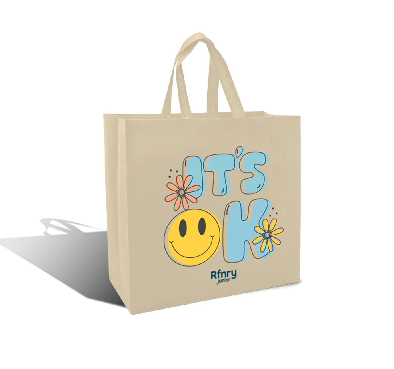 SHOP39 - Medium Reusable Non-Woven Shopping Bag | 70GSM, 18L