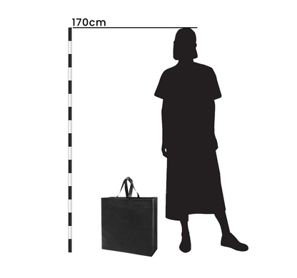 SHOP39 - Medium Reusable Non-Woven Shopping Bag | 70GSM, 18L