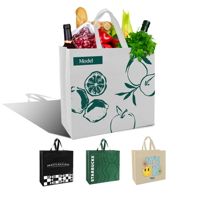 SHOP39 - Medium Reusable Non-Woven Shopping Bag | 70GSM, 18L