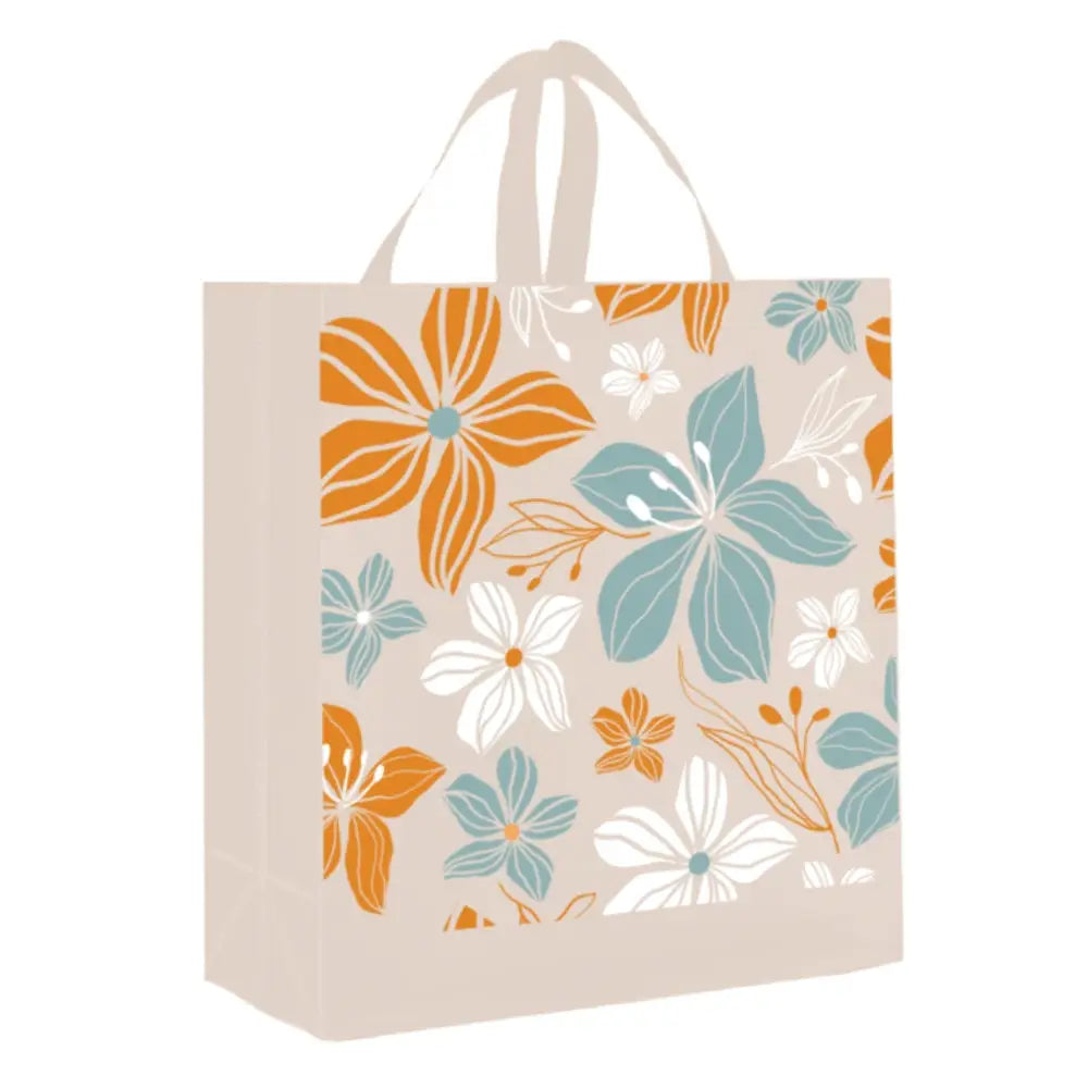 SHOP48 - XL Reusable Non-Woven Shopping Bag | 70GSM 30L Beige Non-Woven Bags