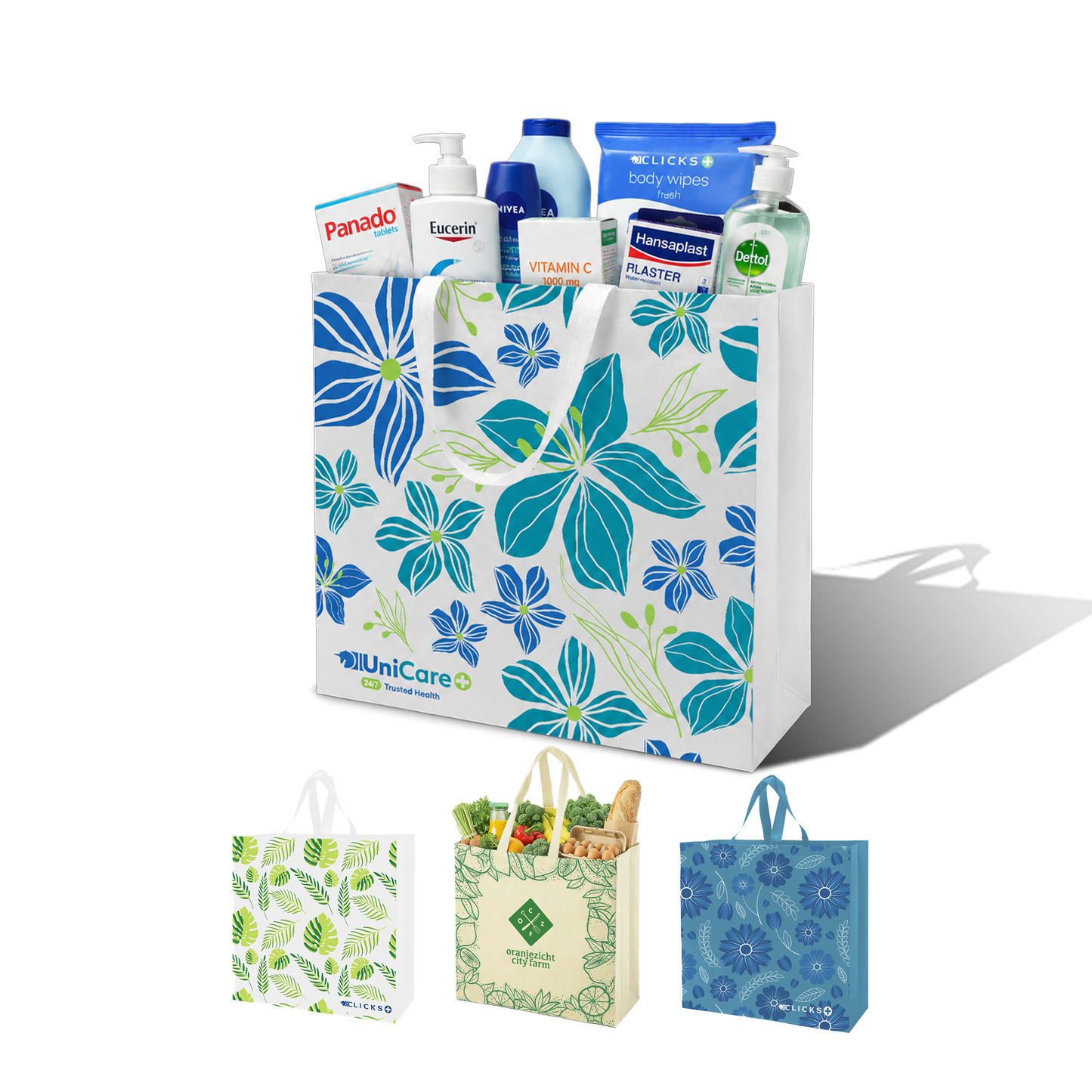 SHOP48 - Reusable rPET Shopping Bag | 80GSM, 30L