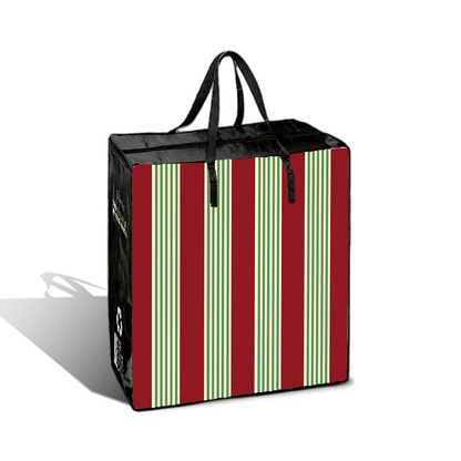 TAXI01 - Medium Assorted Design Laminated Taxi Shopping Bag with Zipper | 120GSM, 36L