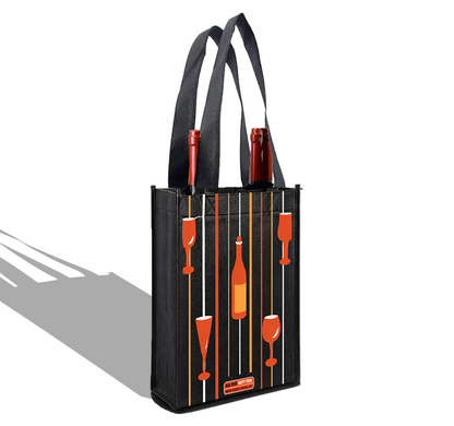 WSH01 - Reusable Wine Bag for 2 Bottles | 80GSM, 7.6L