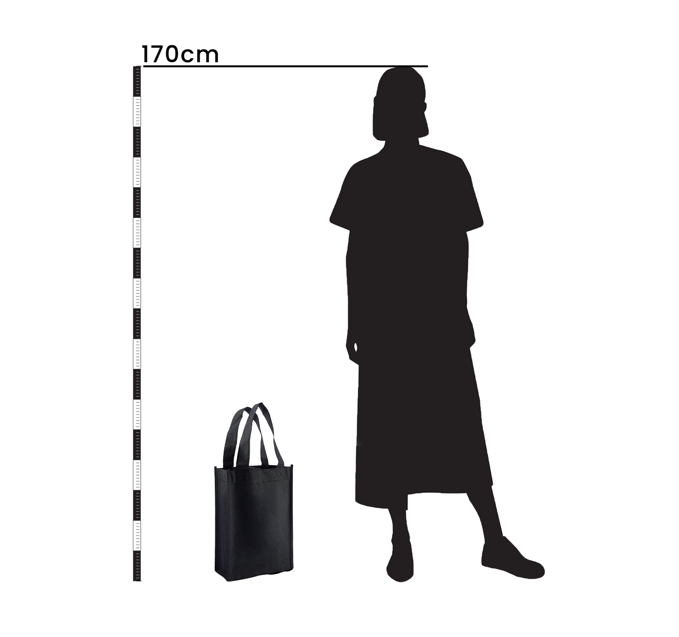 WSH01 - Reusable Wine Bag for 2 Bottles | 80GSM, 7.6L